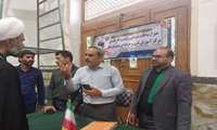  میز خدمت نمازجمعه شهر نخل و آفتاب در هفته ملی مهارت 