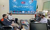  جلسه مشترک رییس مرکز اردکان با رییس دانشگاه پیام نور و مسئول بسیج دانشجویی اردکان